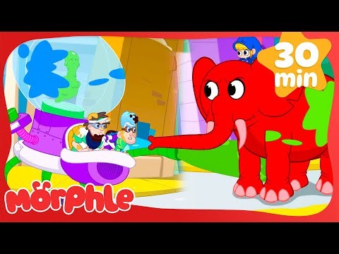 Morphle Gets SLIMED!💦 | Morphle | Fun Cartoon Videos | Kids Animation