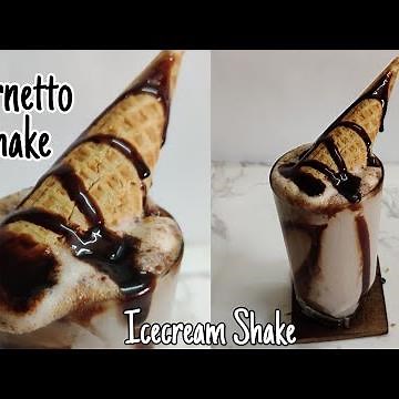 Cornetto Icecream Shake | Ice Cream Milkshake | Thick Shake Recipe