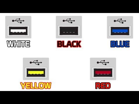 Every USB Port Color Explained In 4 Minutes