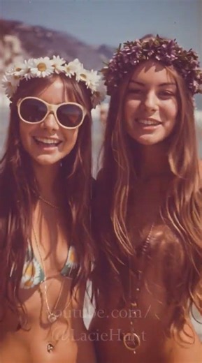 Lacie Hunt - Bikini Girls In The Summer Of Love (Short 5) HD #rock #60s #girls #beach #groupies #wlw