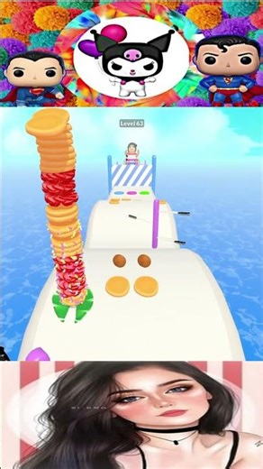 PANCAKE RUNNER Gameplay Walkthrough - All Levels (IOS, Android) #shorts #sandwichrunner #mobilegame