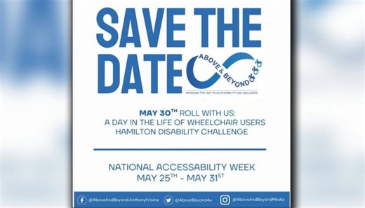 Hamilton Disability Challenge brings awareness about accessibility in the city during the 2025 National AccessAbility Week
