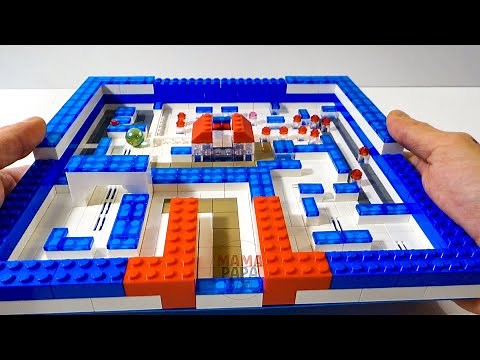 Lego Kugel-Labyrinth Tipps und Tricks - Murmel-Labyrinth aus LEGO Classic Steinen Basteln für Kinder
