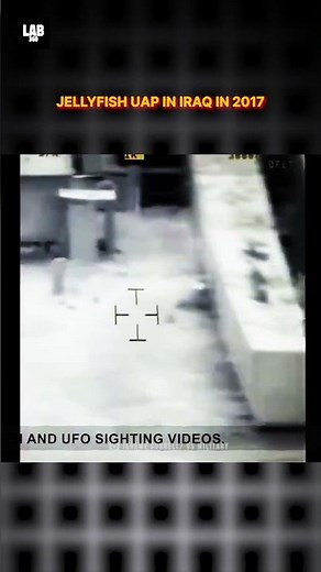 Shocking Footage: Mysterious Jellyfish UFO Caught On Camera in Iraq in 2017! #shorts #lab360 #alien