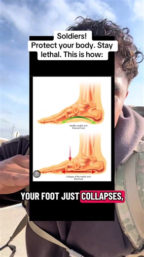 Just wear an insole won’t prevent blisters, that’s why I also made a blister SOP for you guys It’s a pdf guide you can use now and forever to never get another hotspot/blister. It has everything I know with creditable sources. If you want it, it’s completely free once you opt in with your email in the link in my bio. I hope you found this helpful! #miltok #militarytiktok #rucking #archcollapse