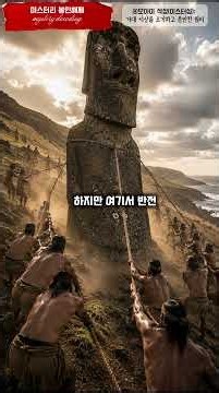 미스터리 디코딩 (Mystery Decoding) :④ 모아이 석상 (이스터섬): 거대 석상을 조각하고 운반한 원리