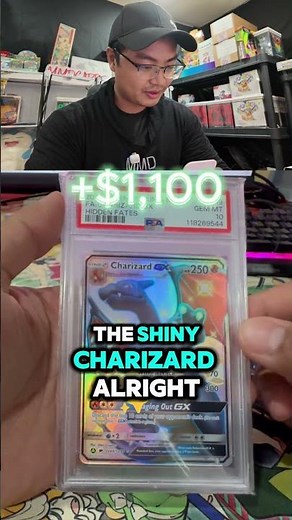 PSA REVEAL HIDDEN FATES CHARIZARD GX | #pokemon #pokémon #pokemoncards #tradingcards #charizard