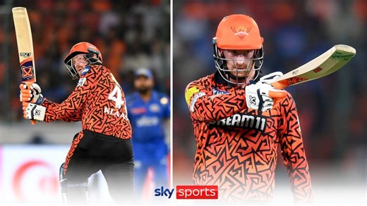 Indian Premier League: Sunrisers Hyderabad set new IPL run-scoring record in win against Mumbai Indians