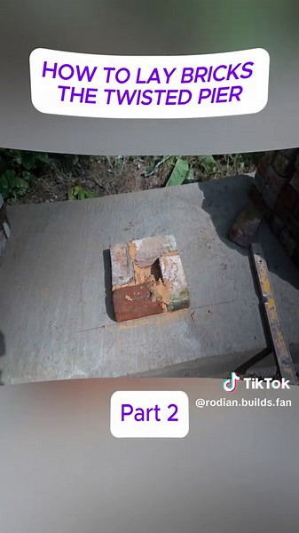How to Lay Bricks: Creating a Twisted Pier