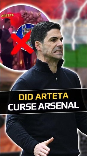 ARTETA May Have Cursed Arsenal Before The Final #championsleague