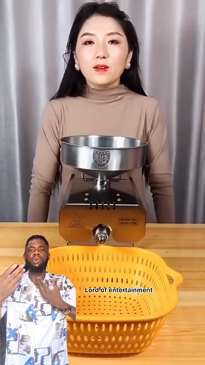 With this machine you can produce groundnuts oil by yourself | Lord of entertainment