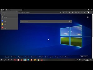 Microsoft Edge now has it's own version of Chrome Tab Groups called Edge Workspaces