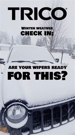 Are your wipers ready for heavy snow? Pick up a set of TRICO wipers before the next storm hits! | TRICO Wiper Blades