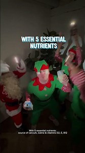 The only thing smoother than Santa's moves is this Alpro Soya pour. 🎁