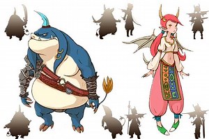 Meet the two new tribes in Final Fantasy Tactics A2