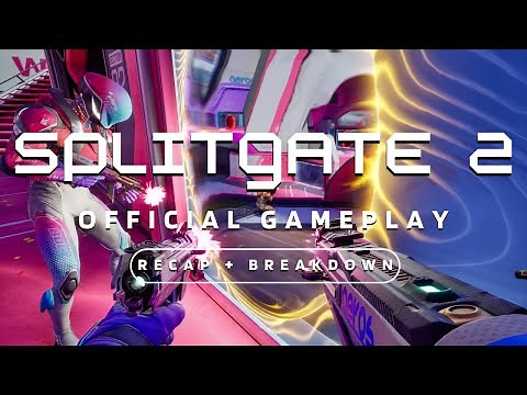 Splitgate 2 Official Gameplay Breakdown + Recap w/ Pros/Veteran Players