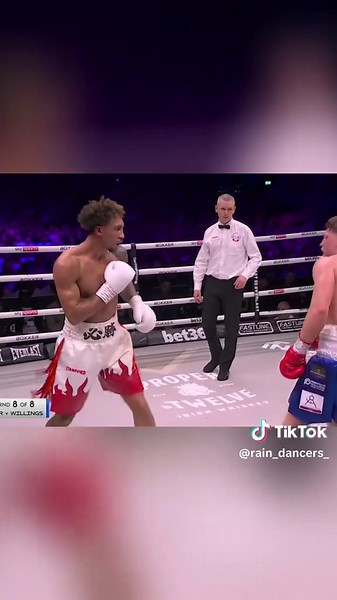 Boxing fans expecting a show, but getting pure business. Is this the Whittaker we came to see? #Boxing #Whittaker #FightNight #Sports #Round8