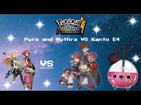 Pyra and Mythra Vs Pokémon Elite 4 (Pokémon Infinite Fusion)