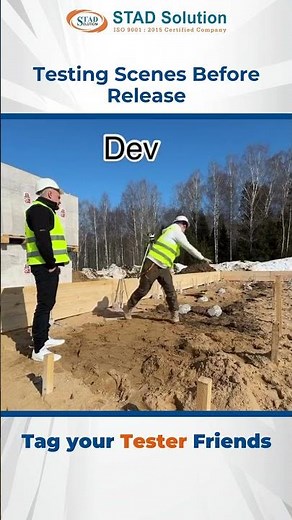 Testing Scenes Before Release | Software Testing Memes | STAD Solution