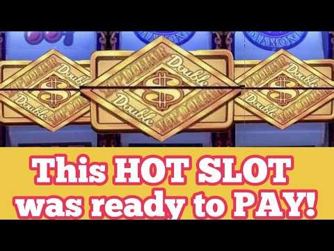 This Slot Machine Was On FIRE Today! Double Top Dollar