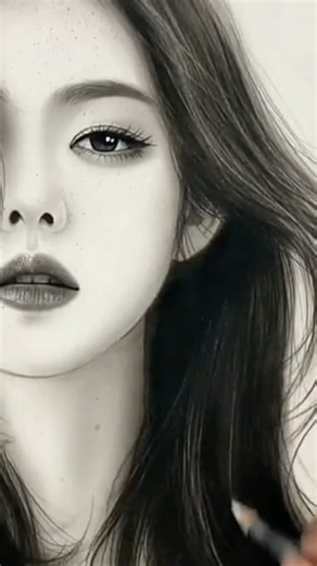 Beautiful 🤩 girls drawing #artisticchannel #art #pencilportrsit