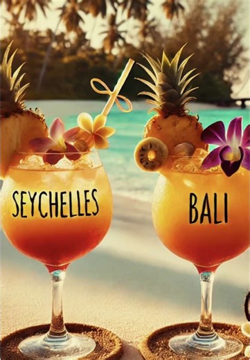 Bali et Seychelles : Les Cocktails de l'Été 2023