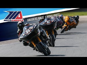 Mission King Of The Baggers Race 1 at Road America 2025 - HIGHLIGHTS | MotoAmerica