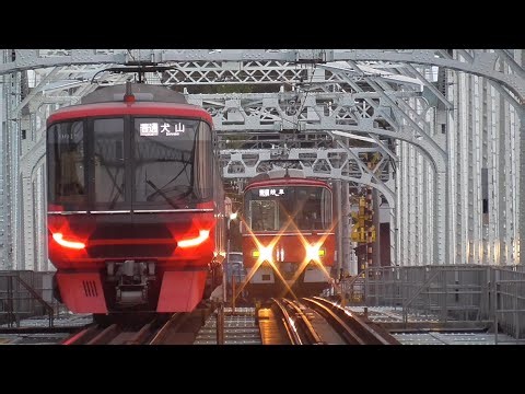 名鉄3500系3511F 1861レ普通岐阜 犬山橋