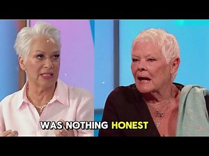 Dame Judi Dench Walks Off Loose Women After Explosive Clash With Denise Welch