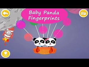 Baby Panda Fingerprints - Learn to develop and improve motor skills | BabyBus Games
