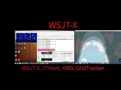 FT897 CQ FT8 - WSJT-X - JTAlert - HRD - GridTracker - N7JFP