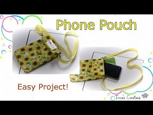 Let's Create A Phone Pouch For Around The Neck