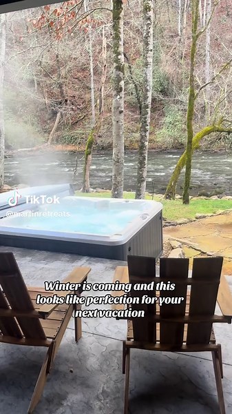 Luxury Airbnb on Nantahala River for Winter Getaway