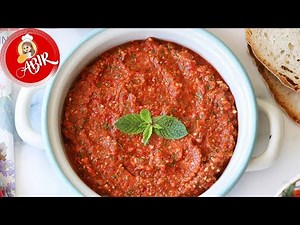 Turkish ezme|Turkish Dip Sauce|Red chilli Sauce|Red Chatni recipe