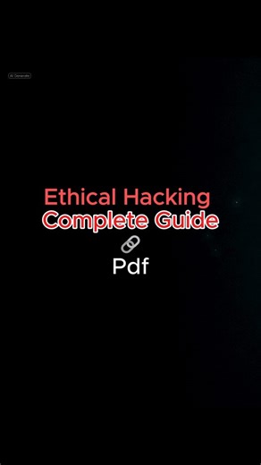 @hackifycybertech on Instagram: "Comment pdf 👇🏻 to get the drive link 🔗 . The resources are designed to bridge the gap between theory and practical understanding. Giving you clarity on how hacking and cybersecurity actually work in the real world. . . Follow us for the free resources . . . . #cybersecurity #ethicalhacking #resources #infosec #hacking"