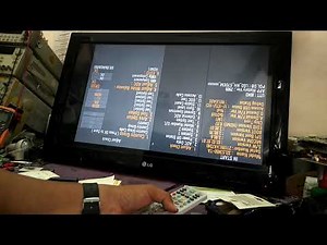 how to enter LG service mode