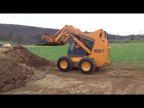 2004 Case 85XT Rubber Tire Skid Steer Loader High Flow Cummins Diesel For Sale