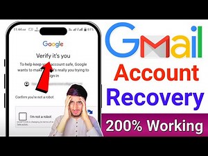 Verify It's You Problem | Confirm You're Not A Robot Gmail | Gmail Account Recovery | 100% Working