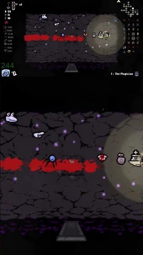 Unlocking Forgotten With Spindown Die #bindingofisaac #bindingofisaacrepentance #isaacrepentance