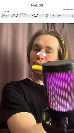 Future - mask off #flute #flutemusic #maskoff #viral #music