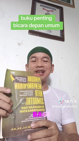 buku panduan menyampaikan kata sambutan #buku #sambutan #doa #pantun #mc