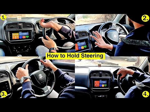 Part-7 | How to Hold Steering Wheel being a Beginner | Practical Driving Lesson | Mechanical Jugadu