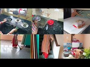 💁 Indian Mom daily morning house cleaning routine 🤷 home cleaning routine 💖 indian cleaning vlog