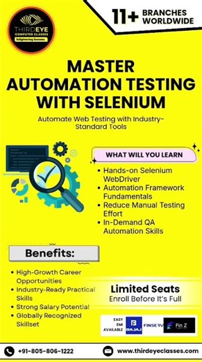 Master Automation Testing with Selenium 💻🚀