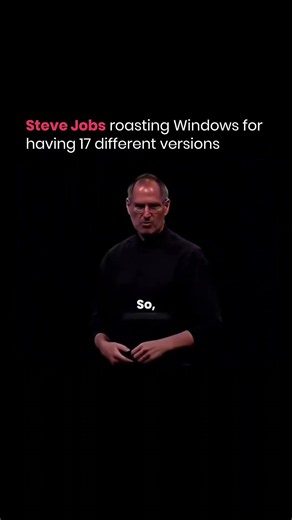 Steve Jobs roasting Windows #stevejobs #apple #microsoft
