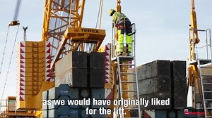 DEMAG CC3800-1 Boom Booster Kit for Superlift 3800 - Erecting wind turbines 😎💪👍 | Crane Operator Network