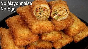 Chicken bread roll recipe | chicken recipe | snacks recipe| teatime snacks. | Hands Touch