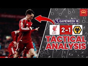 A Wirtz Masterclass! Liverpool 2 - 1 Wolves - Tactical Analysis & Breakdown | The Golden Sky
