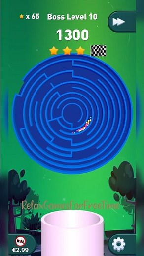 Ball Maze Escape 3D - Level 10 gameplay logic puzzle maze hyper casual mobile game walkthrough