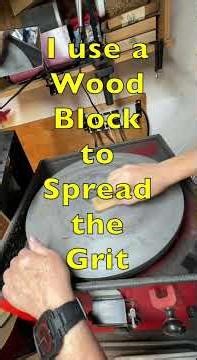 Clipper Blade Sharpening 101 - Step #2 - Charging the Plate
